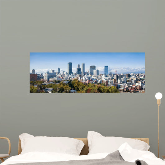 Nagoya Skyline Wall Decal