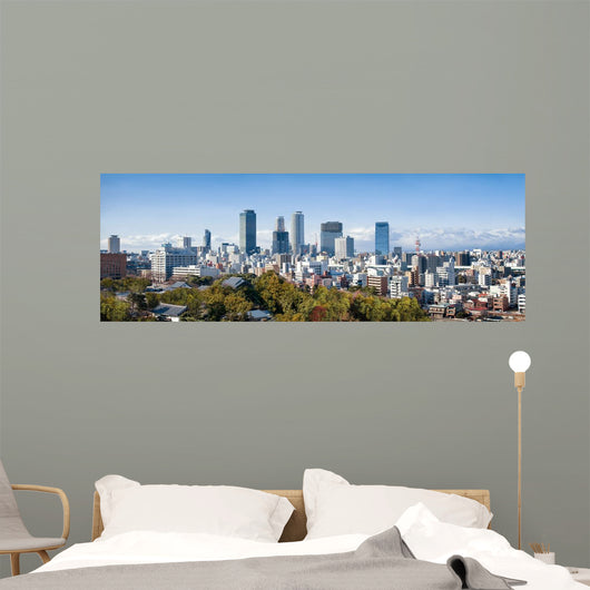 Nagoya Skyline Wall Decal