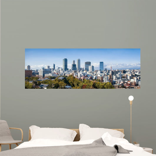 Nagoya Skyline Wall Decal