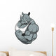 Strong Rhinoceros Wall Decal
