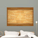 Basketball Court Top Wall Decal