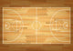 Basketball Court Top Wall Decal