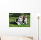 Three Australian Shepherd Wall Decal