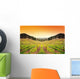 Vineyard Sunset Wall Decal