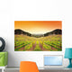 Vineyard Sunset Wall Decal