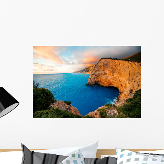 Porto Katsiki Coast Lefkada Wall Decal