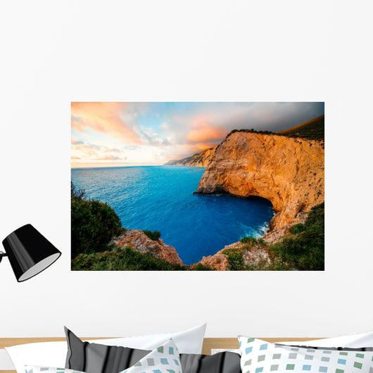 Porto Katsiki Coast Lefkada Wall Decal
