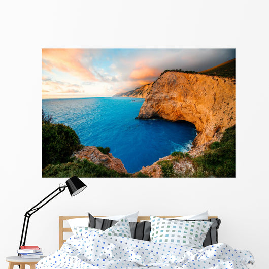 Porto Katsiki Coast Lefkada Wall Decal