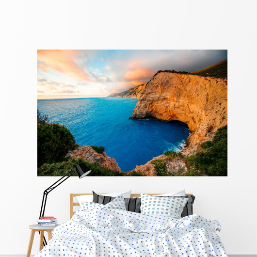 Porto Katsiki Coast Lefkada Wall Decal