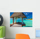 Romantic and Luxurious Overwater Wall Decal
