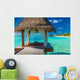 Romantic and Luxurious Overwater Wall Decal