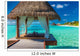 Romantic and Luxurious Overwater Wall Decal