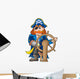Pirate Captain Wall Decal