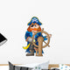 Pirate Captain Wall Decal