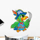 Pirate Parrot Wall Decal