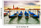Gondolas at sunset Wall Mural