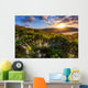 Beautiful Sunrise and Wildflowers Wall Decal