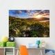 Beautiful Sunrise and Wildflowers Wall Decal