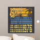 California Venice Beach Typography Wall Decal