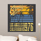 California Venice Beach Typography Wall Decal