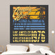 California Venice Beach Typography Wall Decal