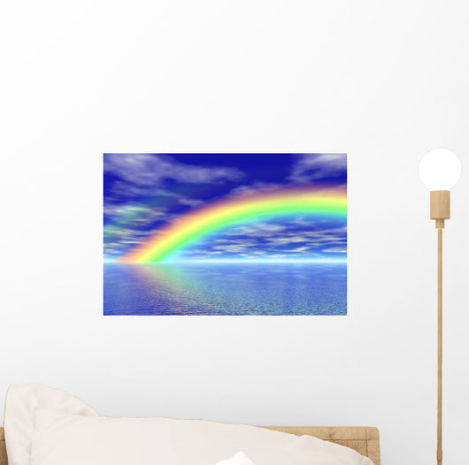 Rainbow Sea Wall Decal