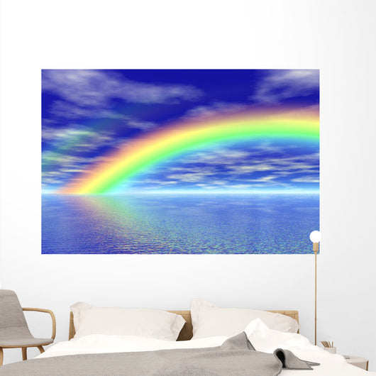 Rainbow Sea Wall Decal