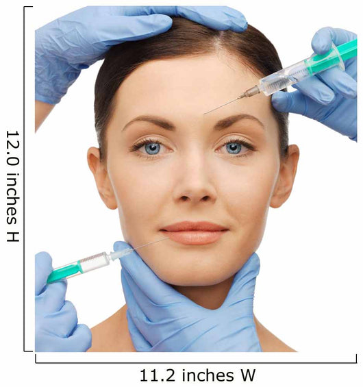 Dermal Fillers Injection Wall Decal