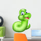 Cute Cartoon Caterpillar Worm Wall Decal