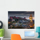 Edinburgh Castle and Cityscape Wall Decal
