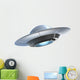 Alien Spaceship Ufo Wall Decal