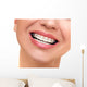 Closeup Beautiful Female Smile Wall Decal