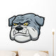 Angry Bulldog Wall Decal