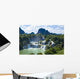 Sunny Vietnamese Waterfall Wall Decal