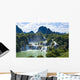 Sunny Vietnamese Waterfall Wall Decal
