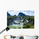 Sunny Vietnamese Waterfall Wall Decal