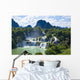 Sunny Vietnamese Waterfall Wall Decal