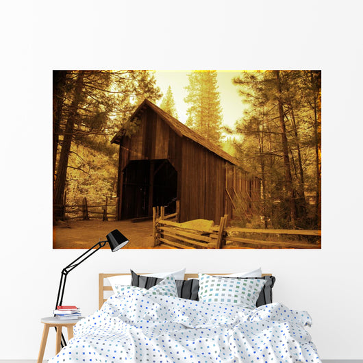 Covered Bridge Wall Decal