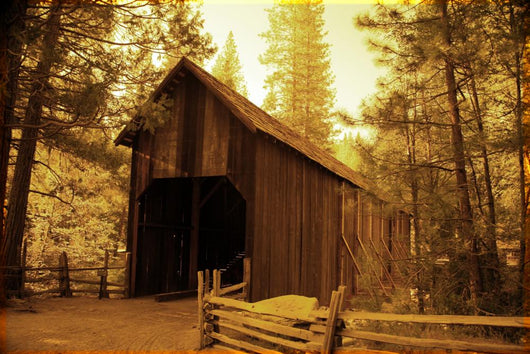 Covered Bridge Wall Decal
