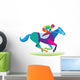 Horse Jockey Wall Decal