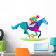 Horse Jockey Wall Decal