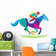 Horse Jockey Wall Decal