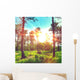 Magic Lights Forest Wall Decal