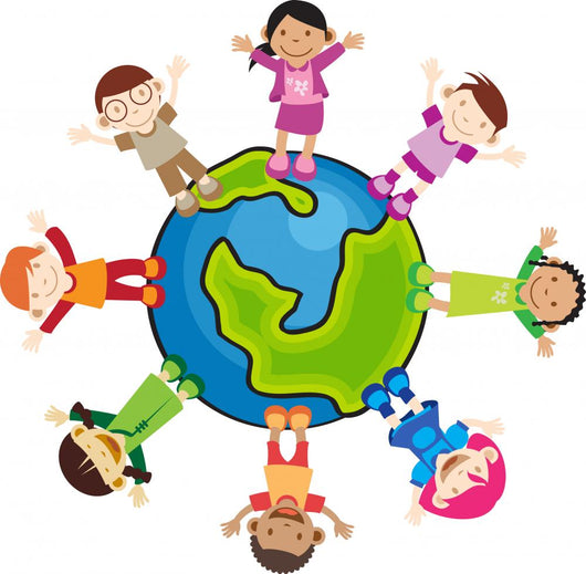Multi Culture Children Wall Decal