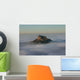 Burg im Nebel Wall Decal