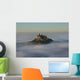 Burg im Nebel Wall Decal