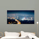Los Angeles at night Wall Mural