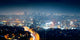 Los Angeles at night Wall Mural