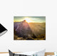 Sun Rises over Half Wall Decal