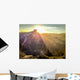 Sun Rises over Half Wall Decal